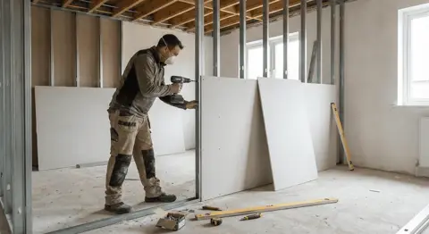 comment-construire-une-cloison-en-placo